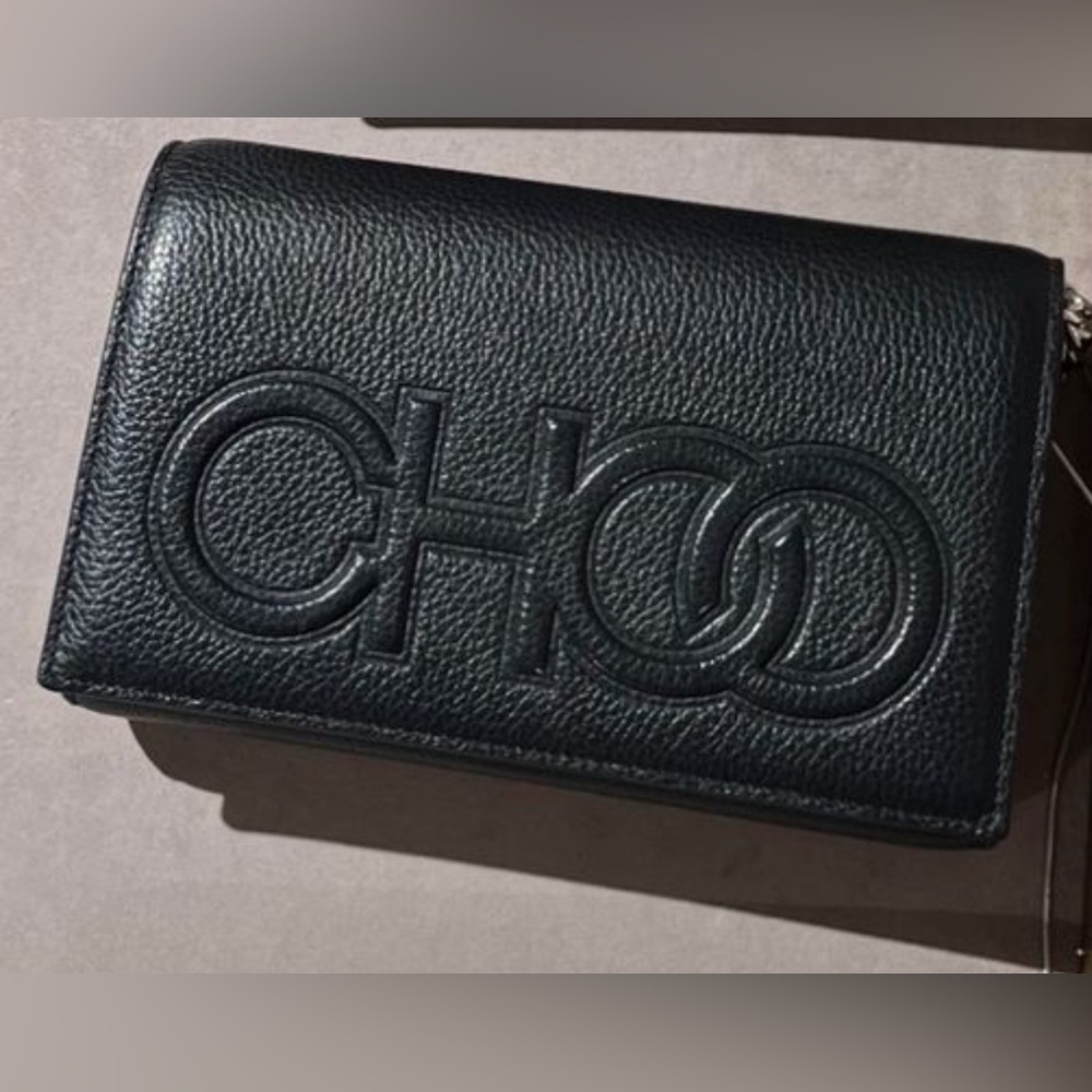 Jimmy Choo Black Leather Wallet